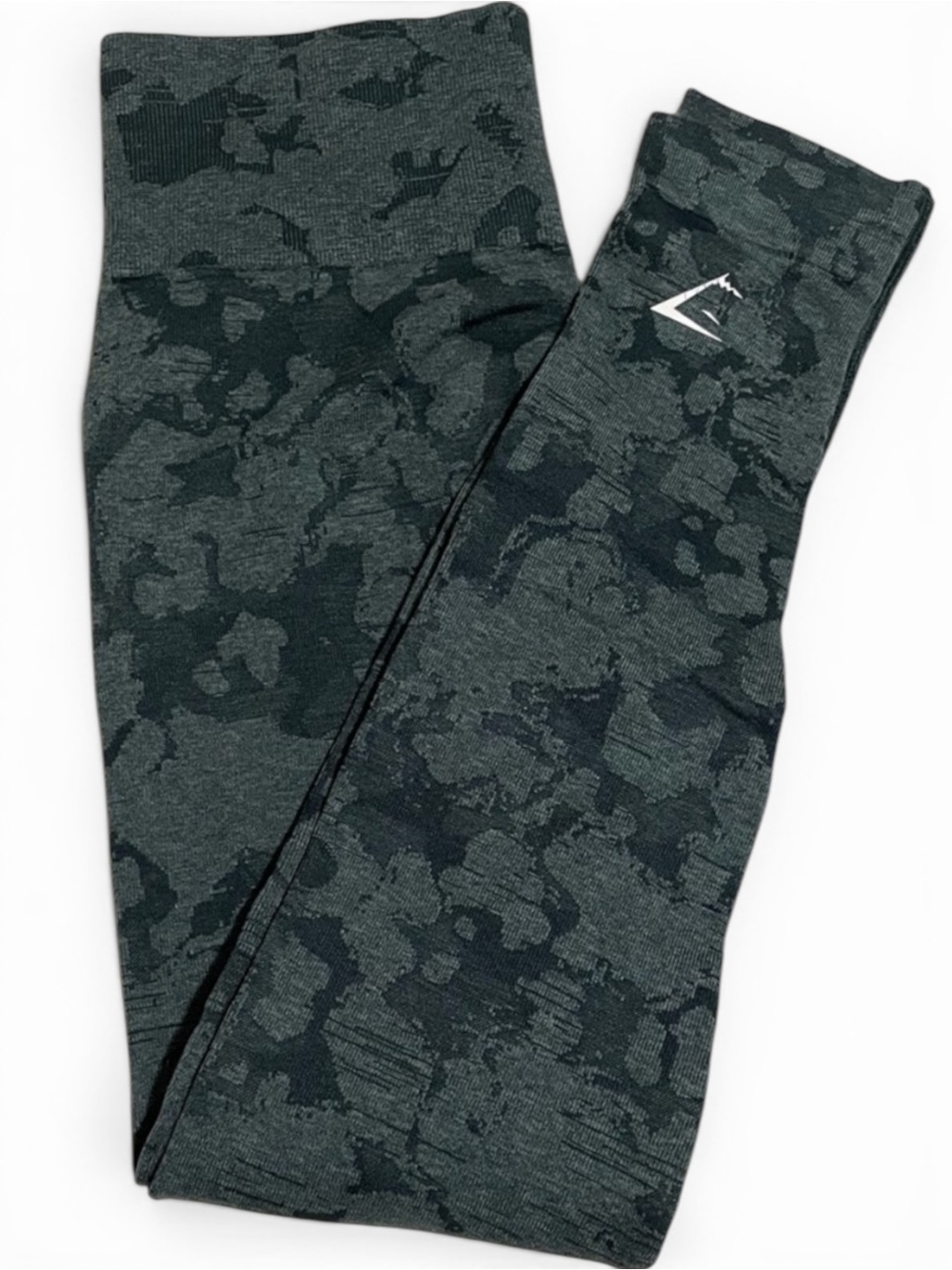 Gymshark Adapt Dark Green Camo High-Rise Leggings - Picture 5 of 6